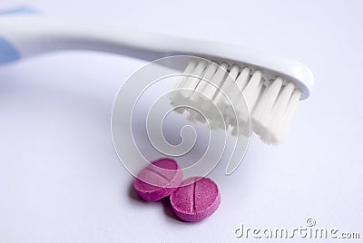 Clean your teeth Stock Photo