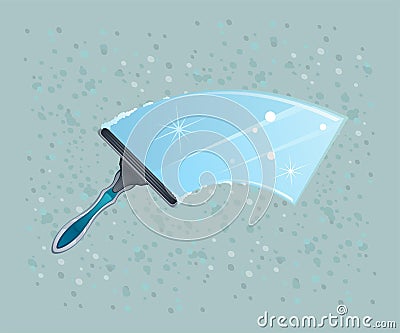 Cleaning brush Vector Illustration