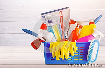 Cleaning Stock Photo