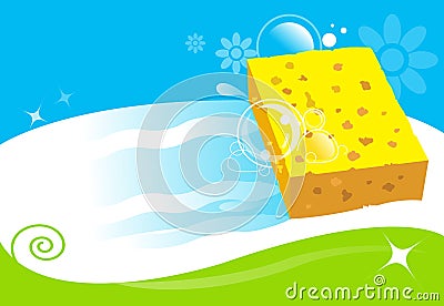 Cleaning services Vector Illustration