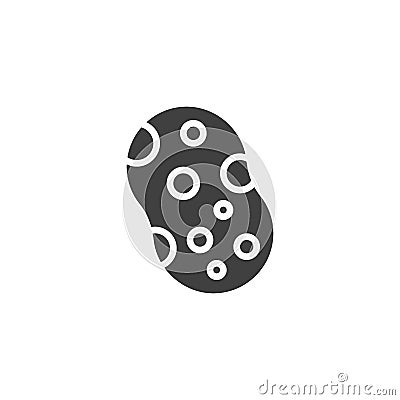 Cleaning sponge vector icon Vector Illustration