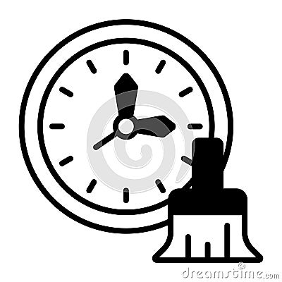 cleanings time Modern concepts design, Premium quality vector illustration concept Vector Illustration