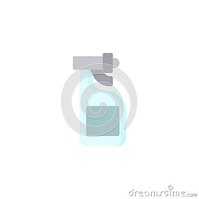 Cleanser flat icon Vector Illustration