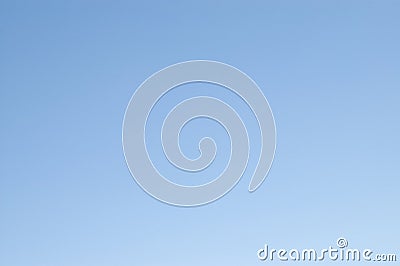 Clear blue sky background Stock Photo