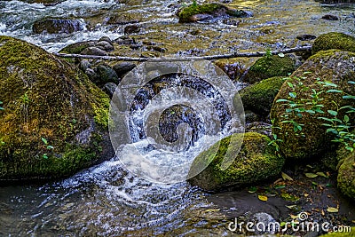 The Clear and Cold Waters Stock Photo