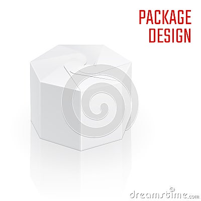 Clear Craft Box 1 Vector Illustration