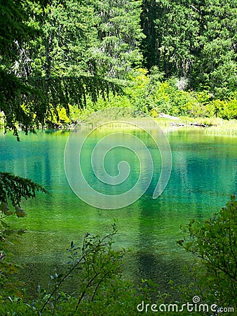 Clear Lake, Oregon Stock Photo