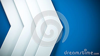 Clear pattern abstract background arrow white and blue elegant, next, studio. Stock Photo