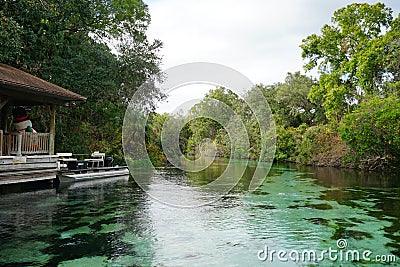 Clear river Stock Photo