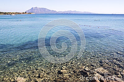 Hastane Alti beach, Datca, Turkey Stock Photo