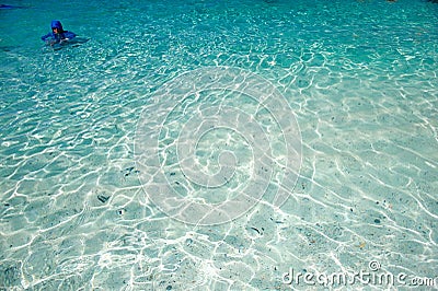 Clear water at phuket island, similan island Editorial Stock Photo