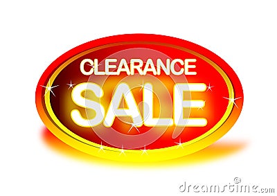 Clearance Sale Stock Photo