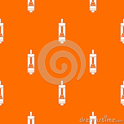 Clearomizer for cigarette pattern seamless Vector Illustration