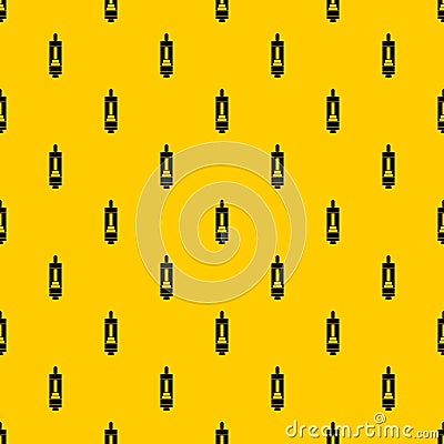Clearomizer for cigarette pattern vector Vector Illustration