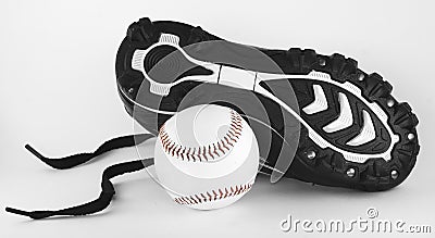 Cleat and Ball Stock Photo