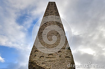 Cleopatra`s Needle Obelisk - New York City Editorial Stock Photo