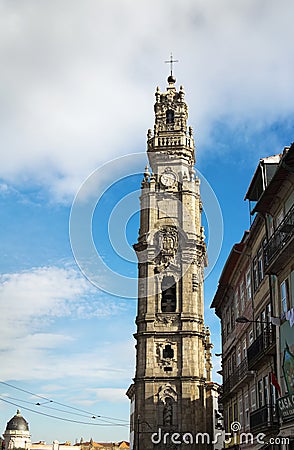 The Clerics Tower, Porto, Portugal Stock Photo