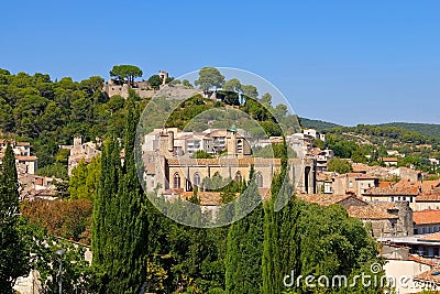 Clermont-l Herault, a town in southern France Stock Photo