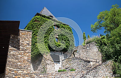 Clervaux Castle Stock Photo