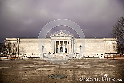 Cleveland Museum of Art Editorial Stock Photo