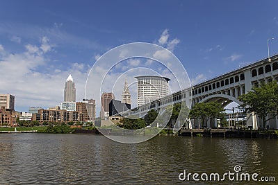 Cleveland, OH Editorial Stock Photo