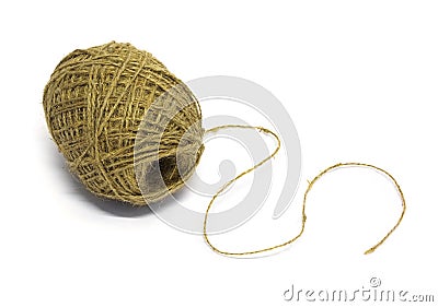 Clew of twine Stock Photo