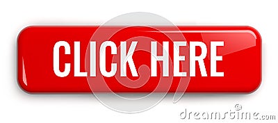 Click Here Red Rectangle Button Stock Photo