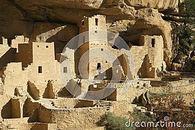 Cliff Palace, Mesa Verde Stock Photo