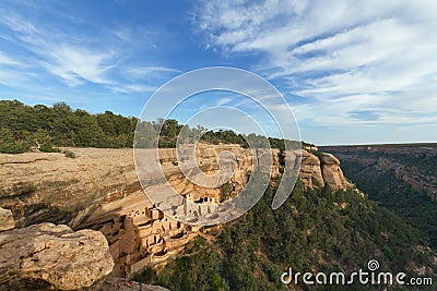 Cliff Palace, Mesa Verde National Park Stock Photo