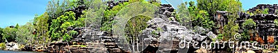 Cliffs in arnhem land Stock Photo