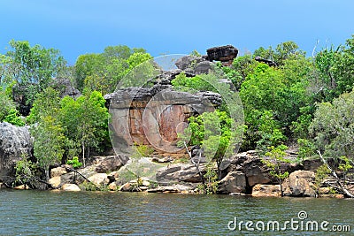 Cliffs in arnhem land Stock Photo