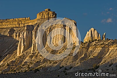 Cliffs Grand Staircase Escalante Stock Photo