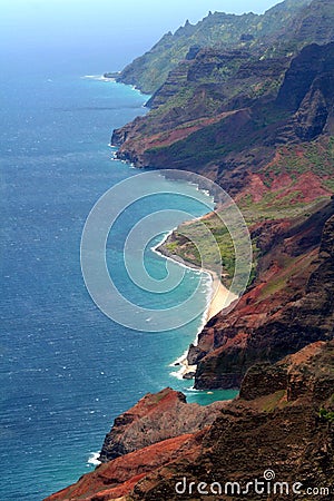 Cliffs of Kauai Stock Photo