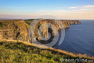 The Cliffs of Moher Stock Photo