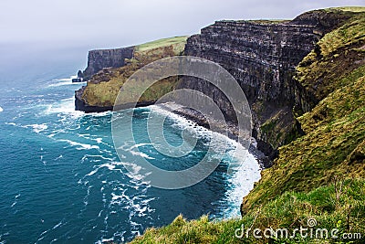Cliffs of Moher landscape, Ireland, Europe Stock Photo