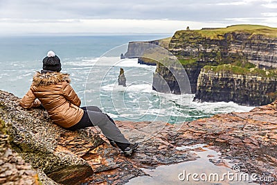 Cliffs of Moher Stock Photo