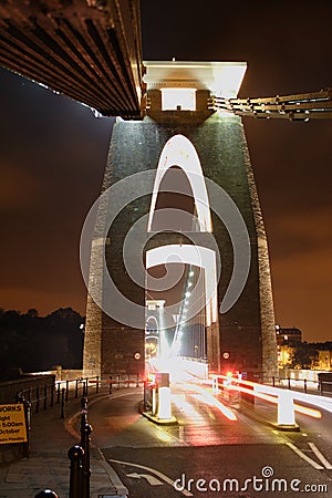 Clifton Suspension Bridge Stock Photo