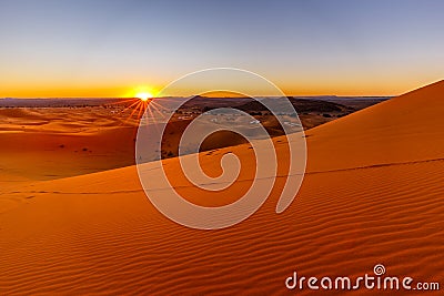 Climate Change, global warming and desertification concept Stock Photo