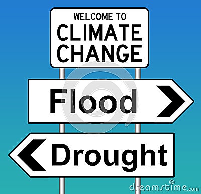 Climate change Stock Photo