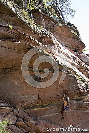 Climber Stock Photo