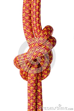 Climbing rope Stock Photo