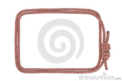 Climbing rope frame Stock Photo