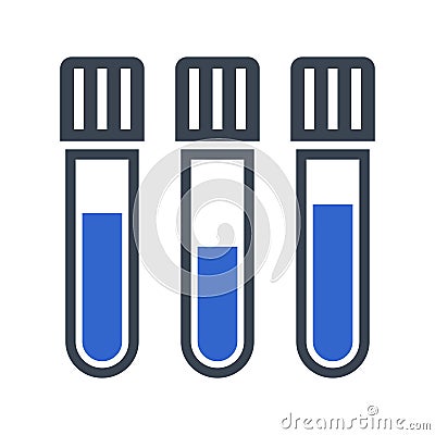 Clinical Analysis Icon Vector Illustration