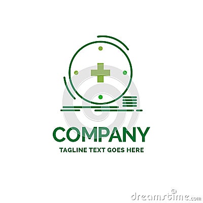 Clinical, digital, health, healthcare, telemedicine Flat Busines Vector Illustration