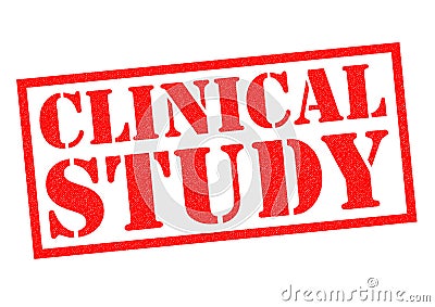 CLINICAL STUDY Stock Photo