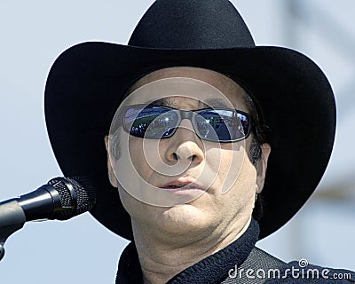 Clint Black Performs in Concert Editorial Stock Photo