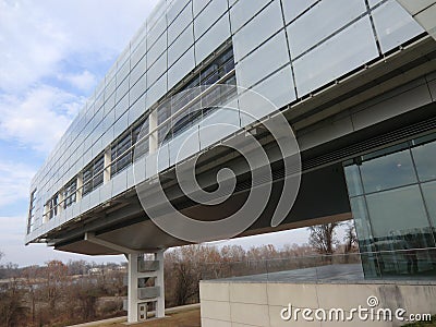 Clinton Presidential Center Editorial Stock Photo