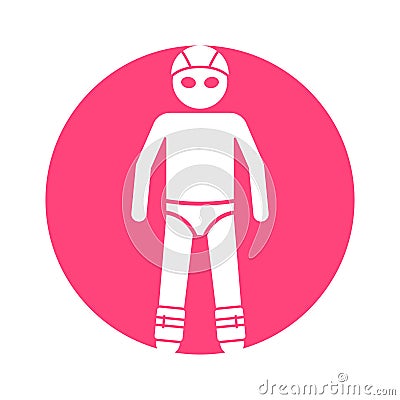 Clip glyph background vector icon which can easily modify or edit Vector Illustration