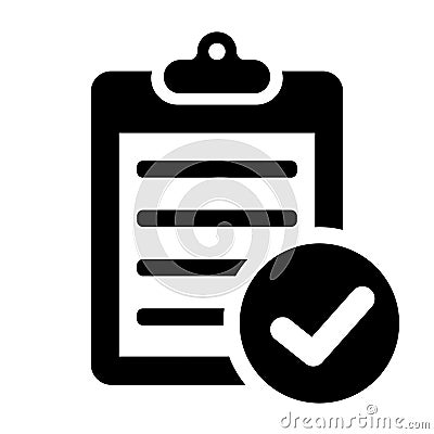 Check list icon Vector Illustration