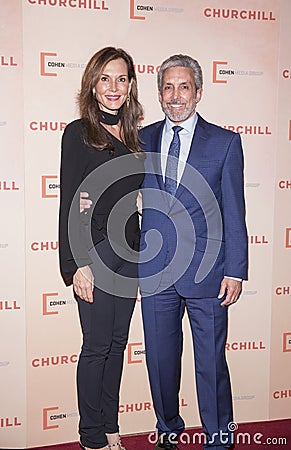 Clo Cohen and Charles Cohen Editorial Stock Photo